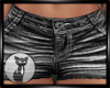 Grey Denim Shorts