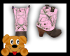 !A! Pink Mossy Boots