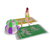BEACH TOWELS POSES  (KL)