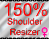 *M* Shoulder Resizer 150