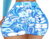 Blue Floral Skirt RLL