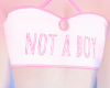 a ♡ not a boy. pink