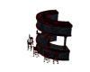 red/black rose bar