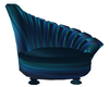 Turquoise Fan Chair