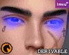 Glowing Eyes Blue M