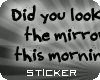 [[T]] Did you ?