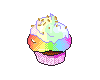 Rainbow Cupcake!