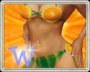 *W* Bikini Orange Fruit
