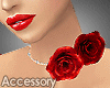 :P Rose Necklace RED