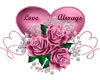 Pink Love Always Heart