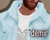 [D] Denim heart jacket