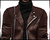 GY*BROWN LEATHER JACKET