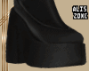 [AZ] Black basic boots