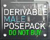 ii| Der. Male Pose Pack