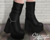 Ste. Black Boots Kayla