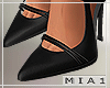 !M! Heels Elegant Black