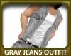Gray Jeans Outfit