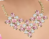 TSA* Pink Jewel Necklace