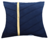 Blue pillow gold L