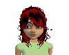 :LC: Red blk Chieko Hair