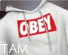 [Tam] Obey hoodie (w) M