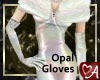 .a Gloves Long Opal