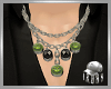 Xmas Grinc Necklac Silve