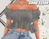 Sy | Isla Top | Gray