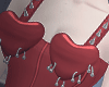 Heart top red