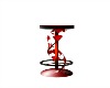 red hearts bar stool 