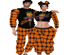 XK* Halloween Couple pjs
