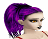 purple burlesque hair