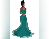 Long Green Dress Couple