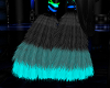 uberfluff black teal