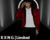 Kxng | Luxury Puffer Red