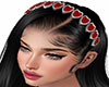red heart diamond diadem