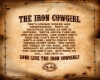 IRON COWGIRL TABLE