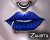 Electric Blue Lipstick