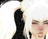 white anime hair