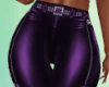 Purple Strap Pants