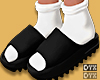 DY! Slide Black+Socks