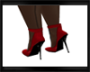 shoes red socket black