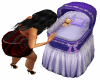 Baby bed/only Purple