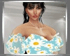 Mini Flower/preg dress