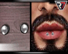 CR7 LIP PIERCINGS SILVER
