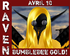 AVRIL10 BUMBLEBEE GOLD!