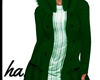 ha. Green Winter Coat