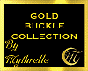 GOLD BUCKLE BRACELET (L)
