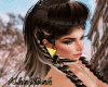Champagne braided hair