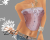 [DF] Pink corset top